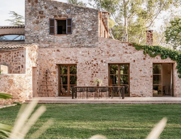 Garden in a finca in Mallorca